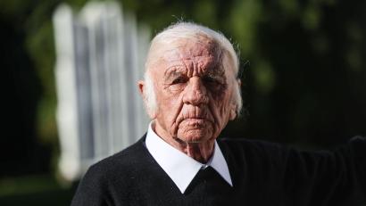 Bild: Oliver Berg/dpa
ZERO-Künstler Heinz Mack sieht seine Kunst auch als Opposition gegen eine „hässliche Welt“.