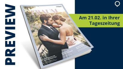Bild: Agentur PR &amp; Content
„Traumhochzeit“ – wenn aus Visionen, Details und Gefühlen ein unvergesslicher Hochzeitstag entsteht.