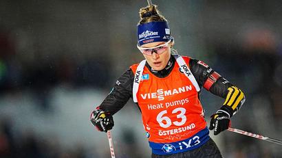 Bild: Björn Larsson Rosvall/TT News Agency/AP/dpa
Marlene Fichtner holt ihr bestes Weltcupergebnis. (Archivbild)