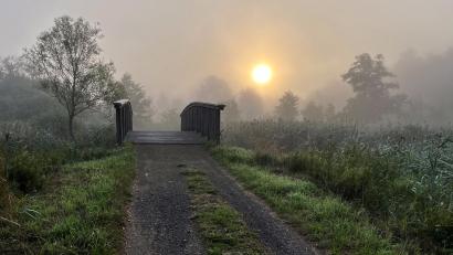 Bild: mor
Das Bild von Gerald Morgenstern vom „Kollermühlbrückl“ ist im Heimatkalender der Fotofreude auf dem Juli-Blatt zu finden. Der Kalender liegt bei der Ausstellung bereits auf.