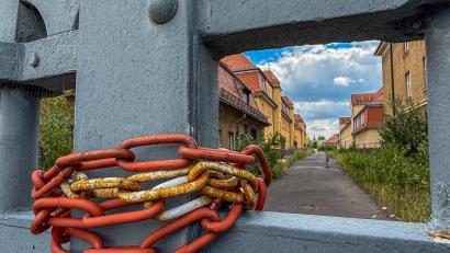 Bild: Stephan Huber
Hier kommt keiner mehr rein.