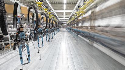 Archivbild: Cube
Während Mitbewerber straucheln, trotz der Waldershofer Fahrradhersteller Cube der Krise in der Branche.