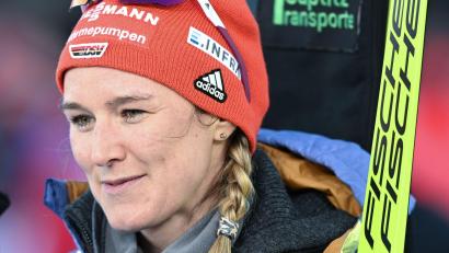 Bild: Hendrik Schmidt/dpa
Denise Herrmann-Wick sieht einige Baustellen. (Archivbild)