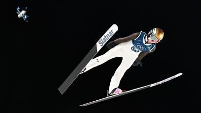 Bild: Daniel Karmann/dpa
Skispringerin Nika Prevc holt sich in Lahti den nächsten Sieg. (Archivbild)