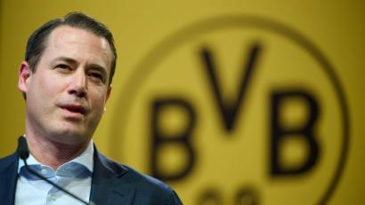 Bild: Bernd Thissen/dpa
Sportchef Ricken ist nicht zufrieden mit der Saison des BVB. (Archivbild)