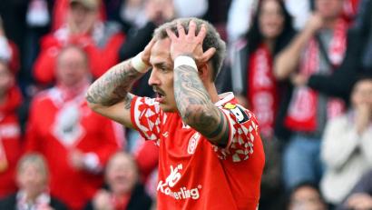 Bild: Torsten Silz/dpa
Trotz zahlreicher Chancen kam Mainz gegen Stuttgart nur zu einem Remis.