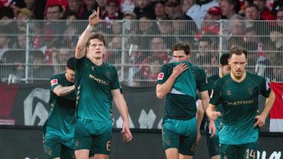 Bild: Soeren Stache/dpa
Werder ging in Halbzeit eins in Führung.