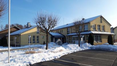 Bild: wkr
Das Rathaus in der Ortsmitte von Mehlmeisel