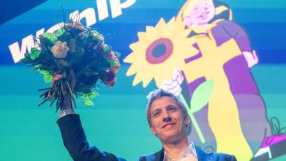 Bild: Peter Kneffel/dpa
Dominik Krause geht in die Stichwahl.