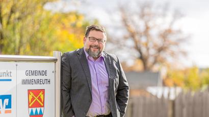 Bild: Hans Walter
Thomas Kaufmann (CSU) bleibt Bürgermeister von Immenreuth.