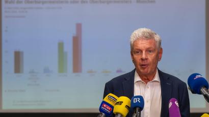 Bild: Peter Kneffel/dpa
Dieter Reiter muss deutliche Verluste hinnehmen.