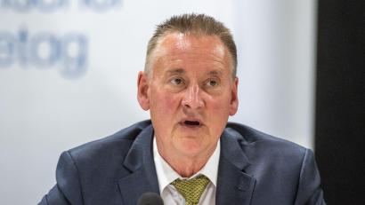 Bild: Armin Weigel/dpa
2008 hatte der SPD-Mann mit über 80 Prozent ein Rekordergebnis eingefahren. (Archivbild)