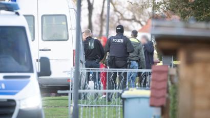 Bild: Philip Dulian/dpa
Die Tatverdächtige wurde im November verhaftet und sitzt seitdem in U-Haft.