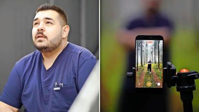 Bild: Deng Deng Portraits
Manuel Fontanari, auch bekannt als Pflegekraft Manuel.