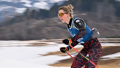 Bild: Martin Schutt/dpa
Kathrin Marchand im Abschlusstraining vor ihrem ersten Rennen.