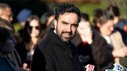 Bild: Michael Brochstein/ZUMA Press Wire/dpa
Vor dem Amtssitz des New Yorker Bürgermeisters eskalierten Proteste. (Archivfoto)