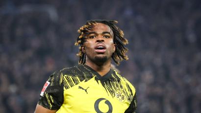 Bild: Christian Charisius/dpa
Spielt zukünftig für Österreich:  Carney Chukwuemeka (Archivbild)