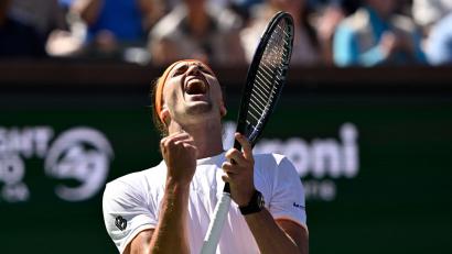 Bild: Charles Baus/CSM via ZUMA Press Wire/dpa
Steht im Viertelfinale von Indian Wells: Alexander Zverev. (Archiv-Foto)