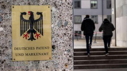 Bild: Peter Kneffel/dpa
Die Mitarbeiter des Deutschen Patent- und Markenamts in München hatten 2025 viel zu tun. (Archiv)
