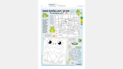 Bild: Oberpfalz Medien
Malen und Rätseln.