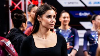 Bild: Tom Weller/dpa
Die frühere Auswahlturnerin Michelle Timm äußerte sich öffentlich zu den Umständen am Stuttgarter Bundesstützpunkt. (Archivbild)