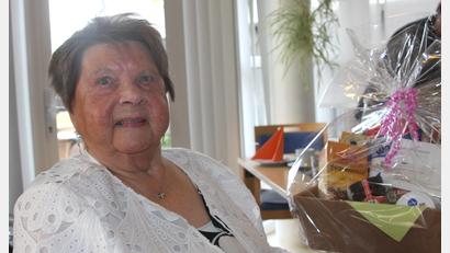 Bild: wro
Elly Prühß ist gebürtige Brandenburgerin. In ihrer Wahlheimat Fuchsmühl feierte sie ihren 90. Geburtstag.