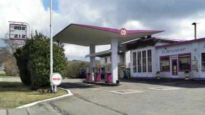 Bild: Portner
Die Retro-Tankstelle Brunner in Oberviechtach ist das ganze Jahr über ein Hingucker.