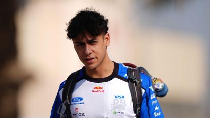 Bild: Bradley Collyer/PA Wire/dpa
Arvid Lindblad könnte das neue Supertalent bei Red Bull sein. (Archivbild)