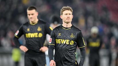 Bild: Harry Langer/dpa
Im Sommer ist Schluss: Kölns Kainz (r) beendet seine Fußball-Karriere. (Archivbild)