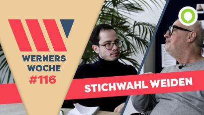 Bild: gld
Kolumnist Frank Werner (rechts) und Reporter Florian Bindl.