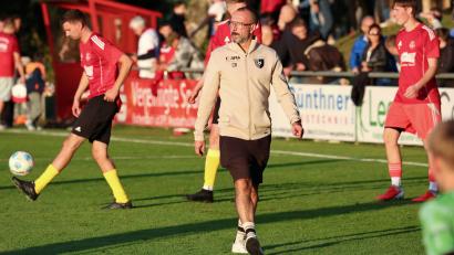 Archivbild: Dieter Jäschke
Mittendrin statt nur dabei: "Team-Architekt" Christian Recht blickt auf einen arbeitsreichen Winter bei der SpVgg Trabitz zurück.