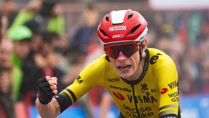 Bild: Matteo Secci/ZUMA Press Wire/dpa
Rad-Star Jonas Vingegaard führt nun bei Paris-Nizza. (Archivbild)