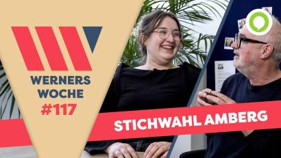 Bild: gld
Kolumnist Frank Werner und Reporterin Kira Lorenz.