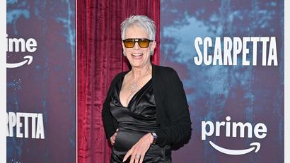 Bild: Evan Agostini/Invision/AP/dpa
Jamie Lee Curtis gewann 2023 ihren ersten Oscar. (Archivbild)