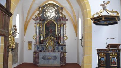 Bild: hdk
Der Innenraum der St.-Laurentiuskirche weist sehr viele Stilepochen auf.