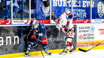 Bild: Blue Devils Weiden
Dennis Miller (rechts) ist künftig Teamkollege von Tyler Ward.