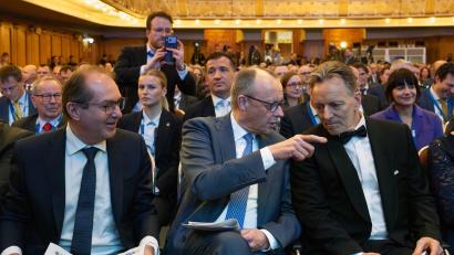 Bild: Soeren Stache/dpa
Das BKA feierte in Wiesbaden sein 75-jähriges Bestehen.