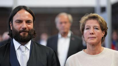 Bild: Marcus Brandt/Pool dpa/dpa
Nach der Entführung der Kinder von Christina Block sah die Hamburger Polizei nach Angaben einer Zeugin zunächst eine Gefährdungslage für die Mutter.