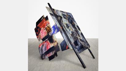 Bild: Vittorio Pavan, Venedig/exb
Mit "Plurimi" – beweglichen Bildtafeln – wie "Omaggio a Dada Berlin ´64/´65 n. 13" öffnete der venezianische Künstler Emilio Vedova die Malerei in den Raum hinein.