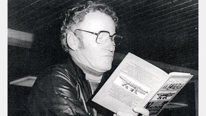 Bild: Werner Männer
Max von der Grün 1988 bei einer Lesung in Mitterteich.