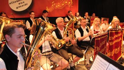 Bild: Konrad Rosner
Deftige böhmische, aber auch moderne Blasmusik ist beim 12. Blasmusikabend geboten.