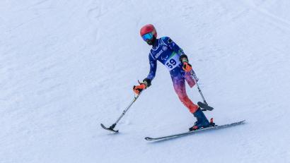 Bild: Philipp von Ditfurth/dpa
Mann mit Botschaft: Ralf Etienne aus Haiti.