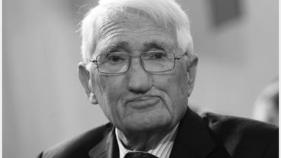 Bild: Arne Dedert/dpa
Jürgen Habermas ist mit 96 Jahren gestorben. (Archivfoto)