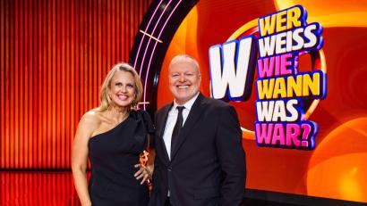 Bild: Willi Weber/RTL / Raab Entertainment/dpa
Barbara Schöneberger und Stefan Raab lassen in ihrer neuen Show verschiedene Generationen gegeneinander antreten. (Handout)