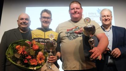 Bild: gsp
Sportlerin des Jahres wurde Eva Dengler (Europameisterin im Crosstriathlon). Sportler des Jahres wurde Volker Jeschke (Weltmeister im LSW Spezialsport).