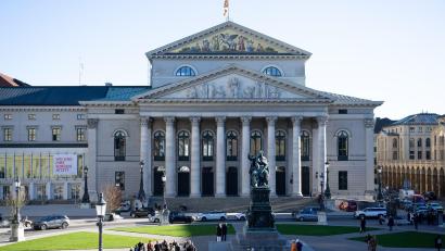 Bild: Sven Hoppe/dpa
Die Münchner Oper freut sich über hervorragende Zahlen. (Archivbild)