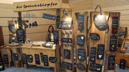 Bild: wrm
Viel Selbstgemachtes war beim Frühlingsmarkt zu entdecken.