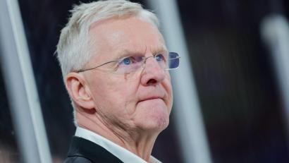 Bild: Rolf Vennenbernd/dpa
Der Finne Kari Jalonen ist der Trainer des Jahres von Hauptrundensieger Kölner Haie. (Archivbild)