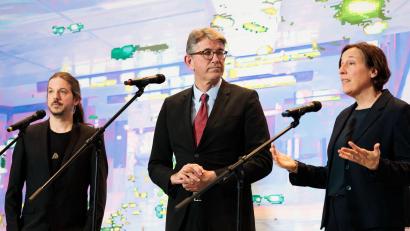 Bild: Carsten Koall/dpa
Wolfram Weimer versucht, Vertreter der Musikbranche an einen Tisch zu bekommen.