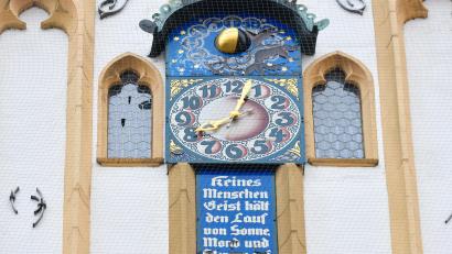 Bild: Petra Hartl
Die Amberger Geschichtsuhr zeigt 2034 das 1000-jährige Jubiläum der Stadt. Das soll ausgiebig gefeiert werden.